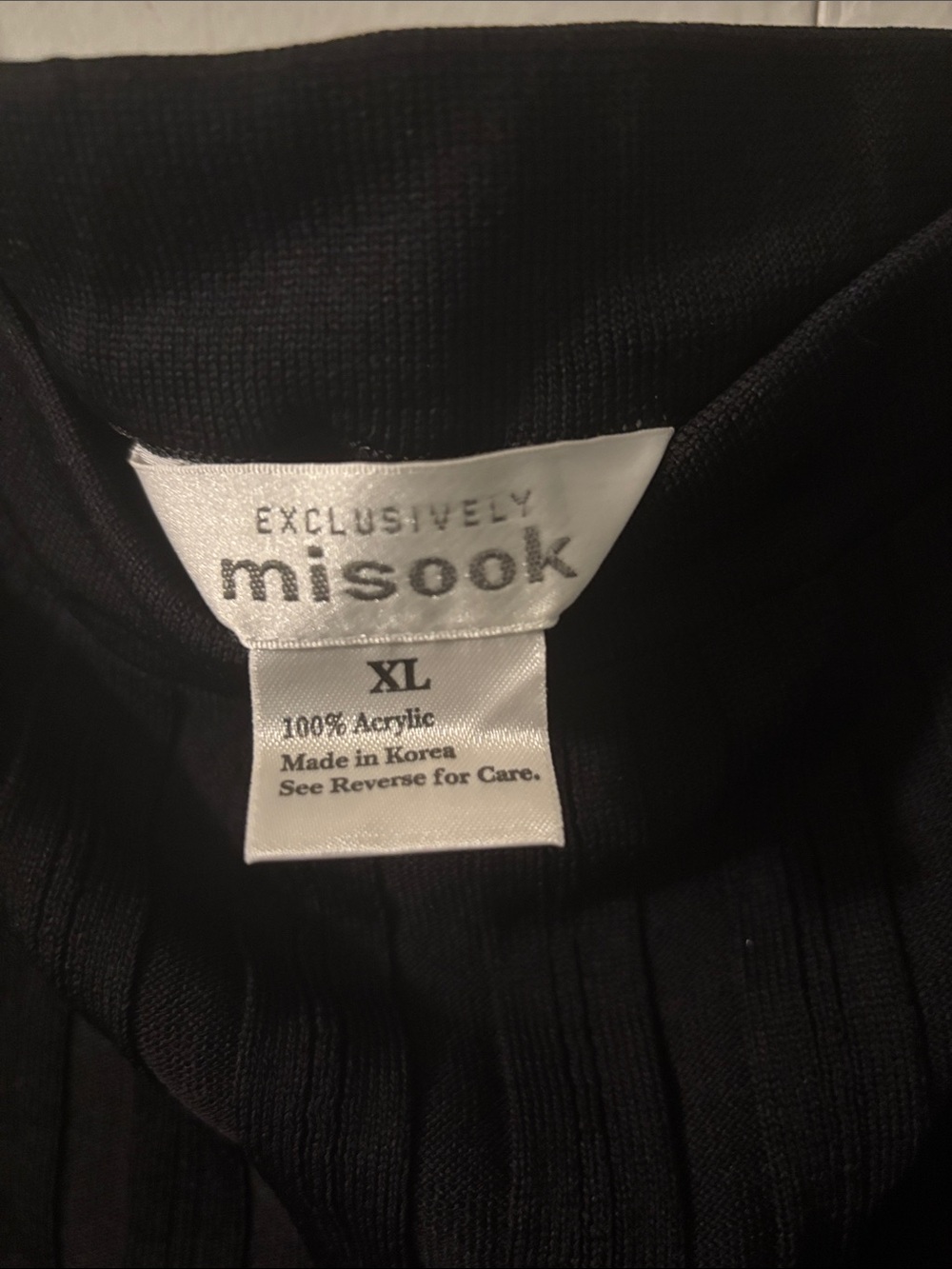 Misook Black Pleated Midi Skirt - Picture 2 of 4